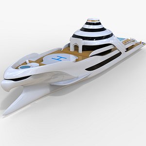 New Concept Future Luxury Super Falcon Yacht