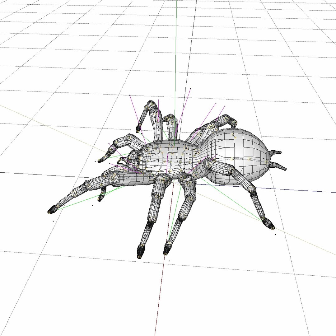 3D Walking Spider Version 1 - TurboSquid 1196640