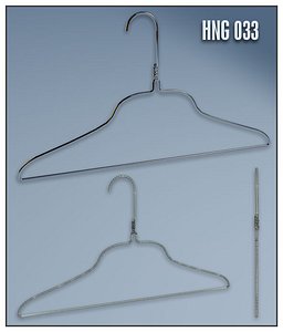 3d clothes hanger model