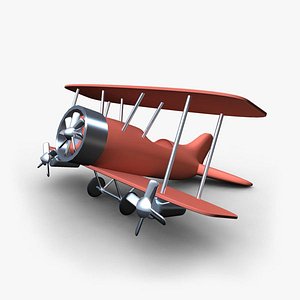 toy plane obj