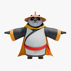 Po - Kung Fu Panda 3D model