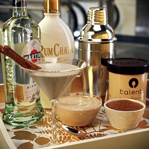 3D rumchata cocktail set model