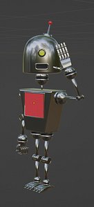 Cute robot 3D