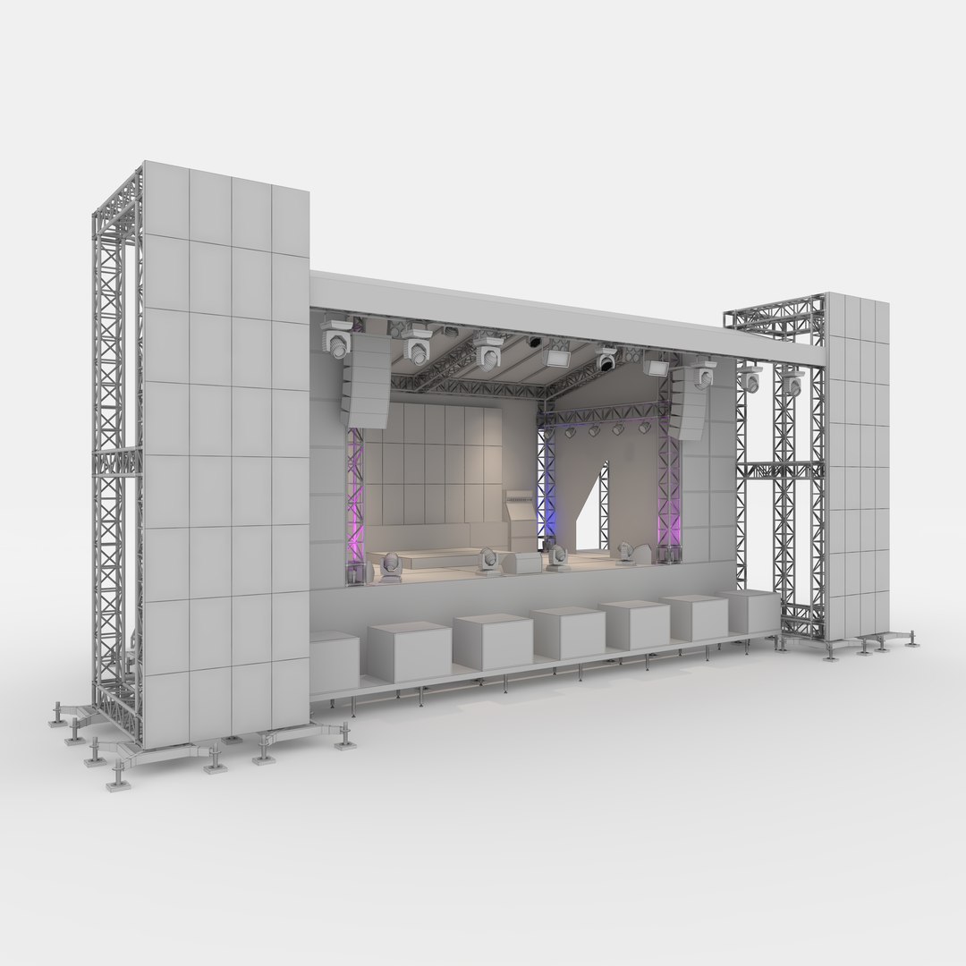 Stage 11 3D Model - TurboSquid 2133073