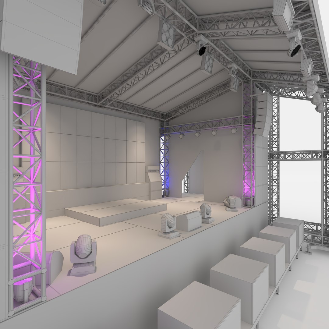Stage 11 3D Model - TurboSquid 2133073