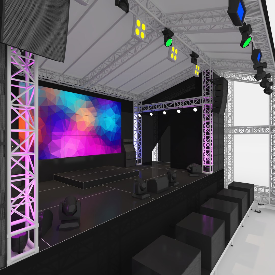 Stage 11 3D Model - TurboSquid 2133073