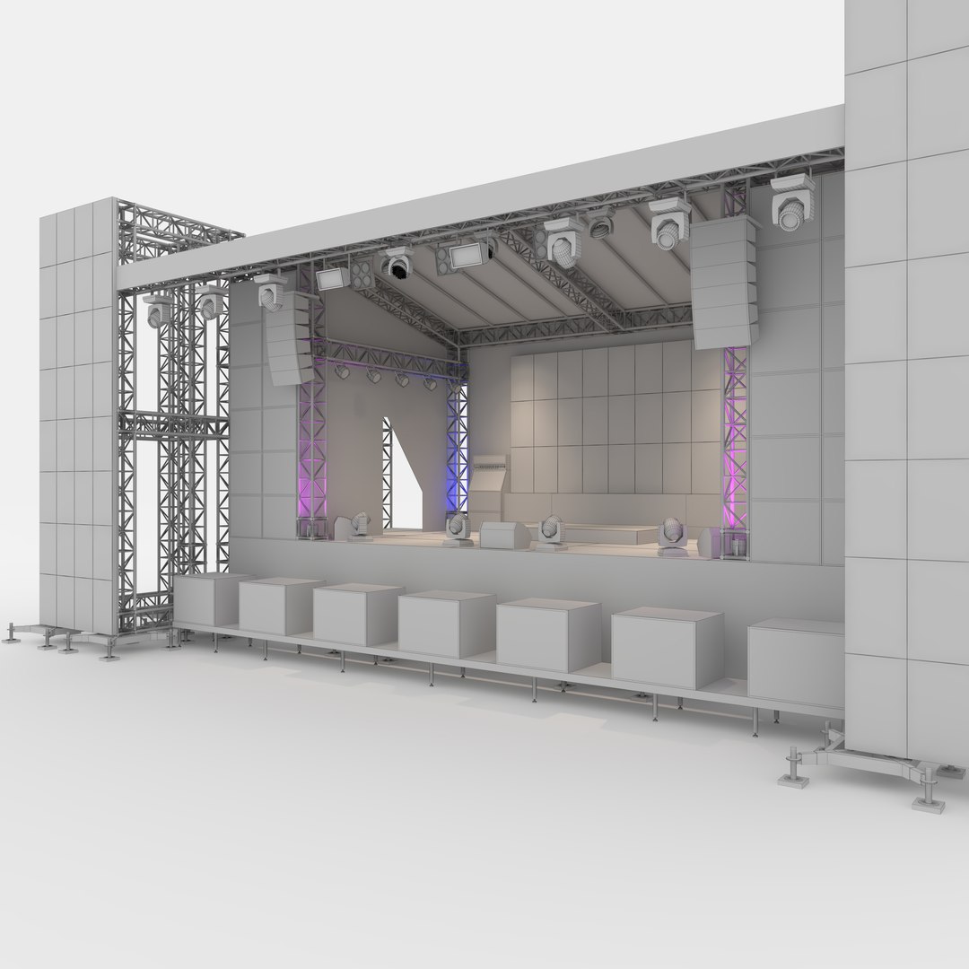 Stage 11 3D Model - TurboSquid 2133073