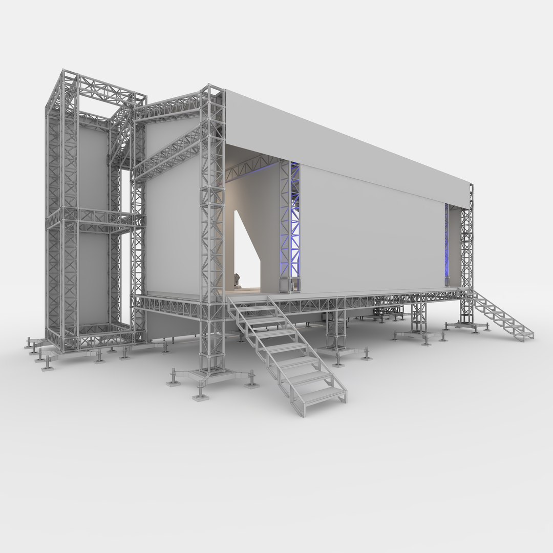 Stage 11 3D Model - TurboSquid 2133073