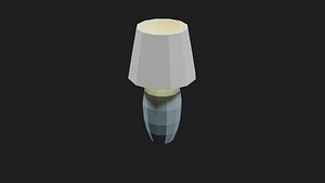 Lowpoly Normal Stand Lamp