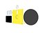 Floppy Disk 3 5 inch yellow