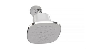 Cinq Square Single-Function Filtered Showerhead