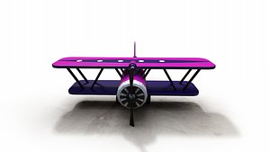 Low poly Aircraft with 4k PBR Texture 3D