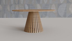 3D model OGH Scandinavian table