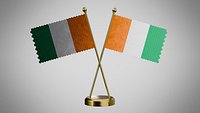 Table  Flag  of Cote dIvoire Ivory Coast
