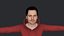 Brad Paisley Hiperrealistyczna, w pełni uzbrojona postać 3D