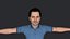 Brad Paisley Hiperrealistyczna, w pełni uzbrojona postać 3D