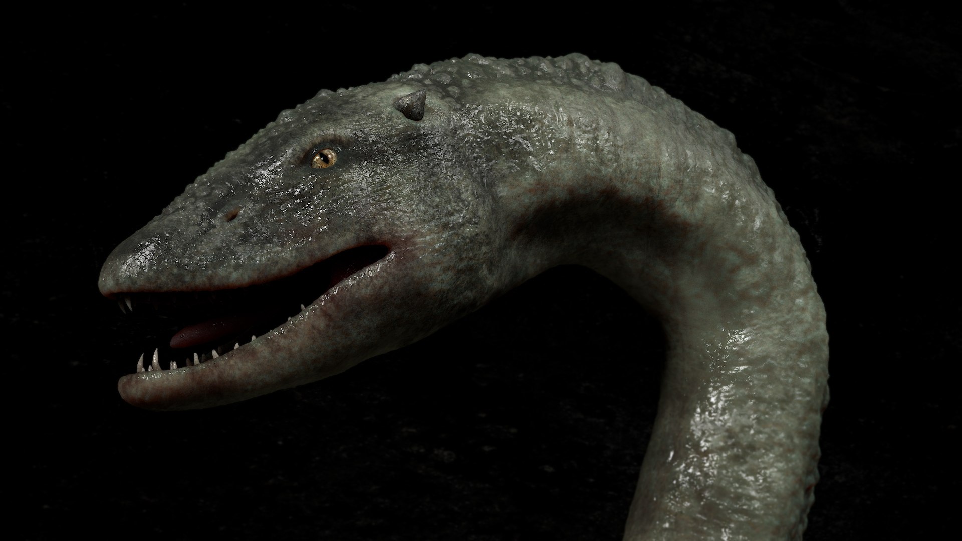 Loch Ness Monster 3D Model - TurboSquid 2230571