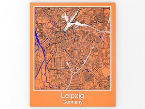 Leipzig Germany Streets and roads