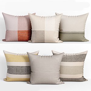 Decorative Pillows Set 117 3D model