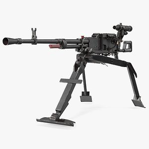 Russian Heavy Machine Gun Utyos