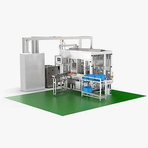 3D Automatic Electric  Motor Rotor Assembly Machine