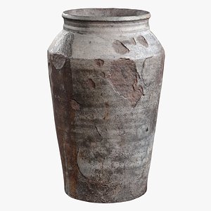 Medieval clay pot scan