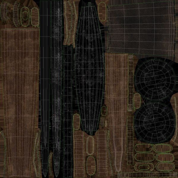 modelo 3d Espada caballeresca medieval - TurboSquid 1708400