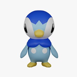 3D Piplup