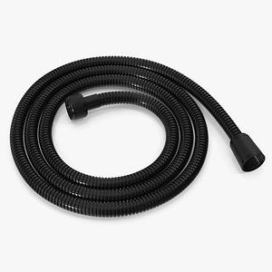 Long Shower Hose Black