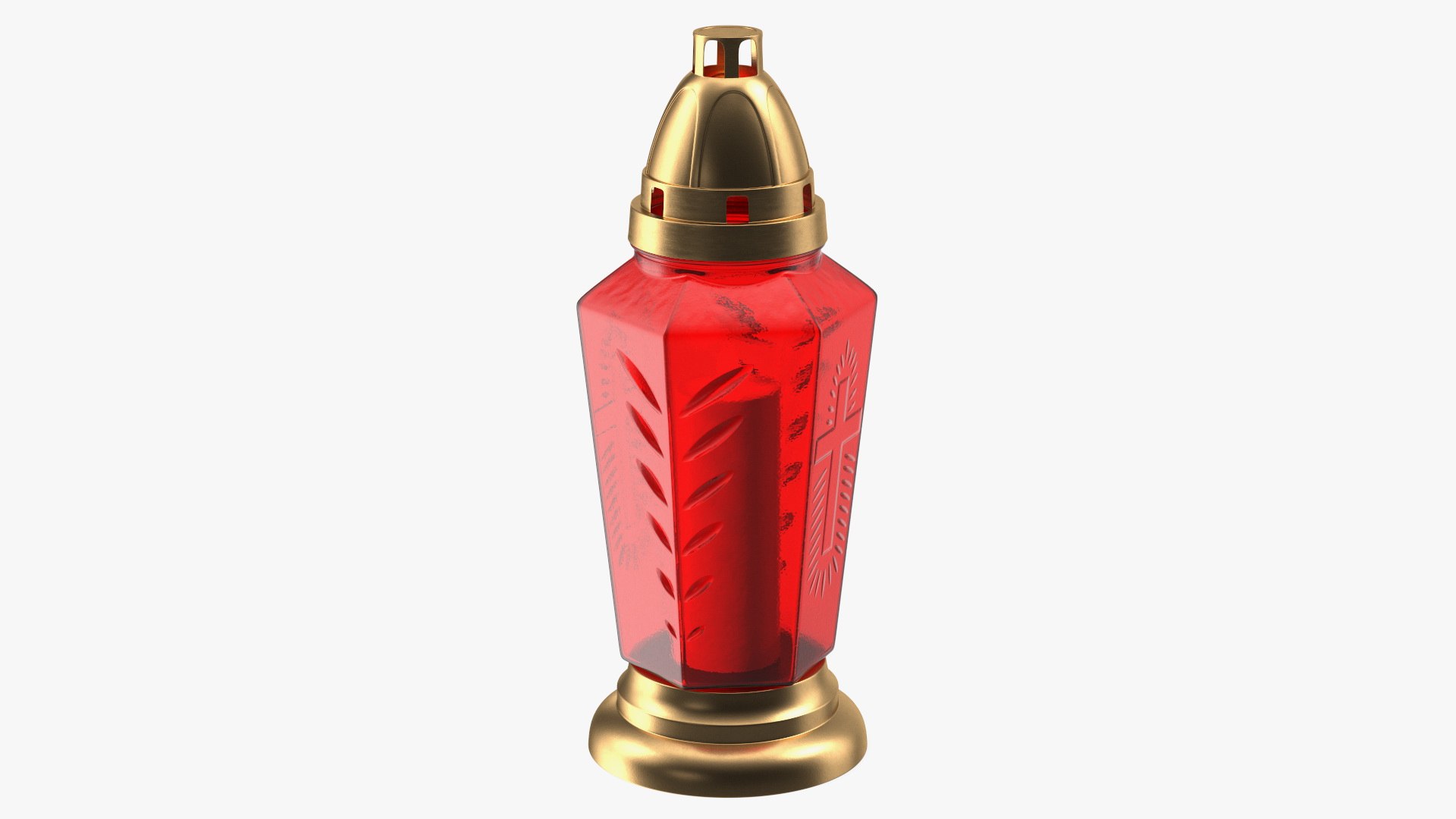 Taultic Lights Cemetery Memorial Candle 3D model preview