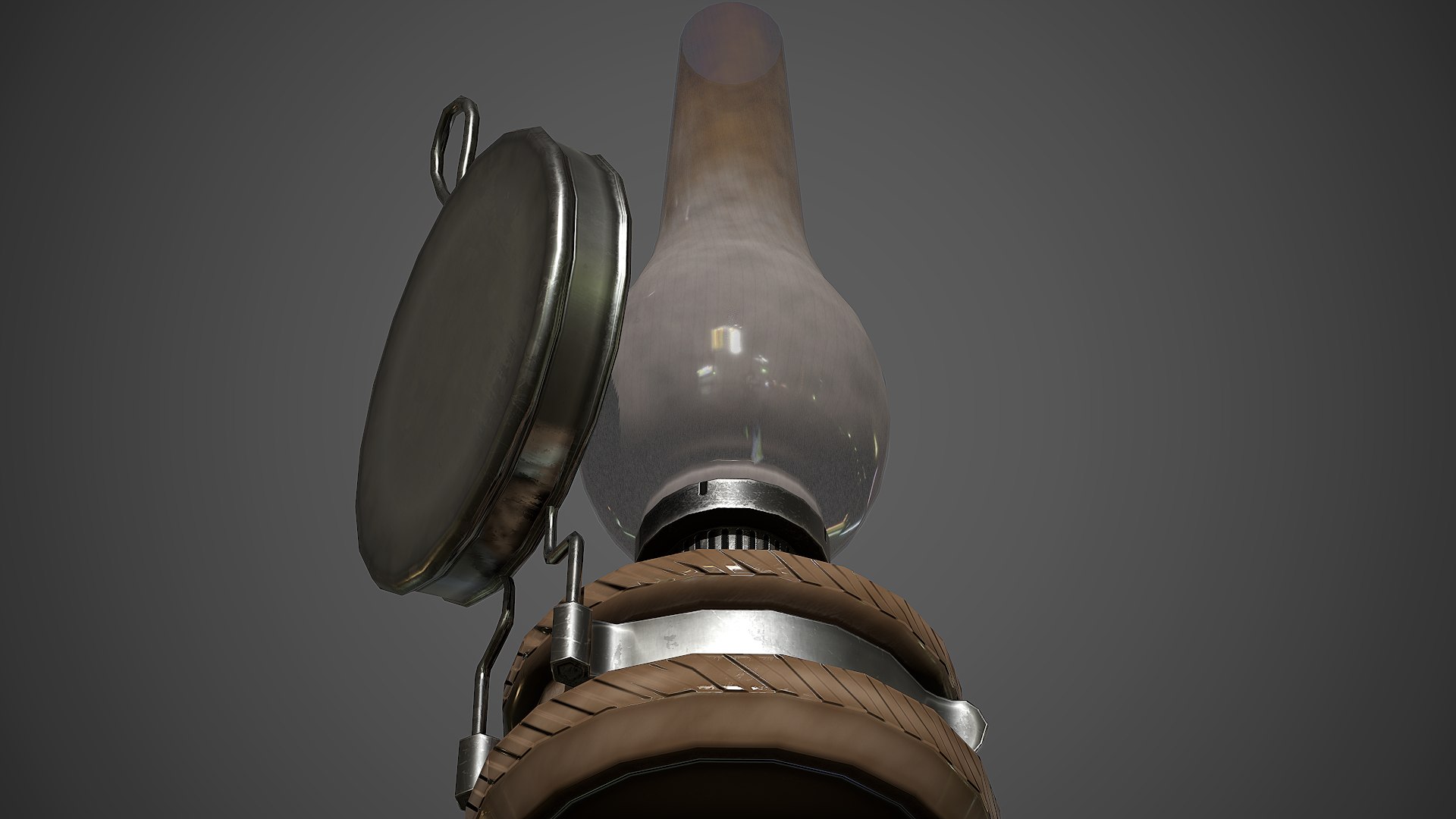 3D Kerosene Lamp PBR Game Ready model - TurboSquid 1763738