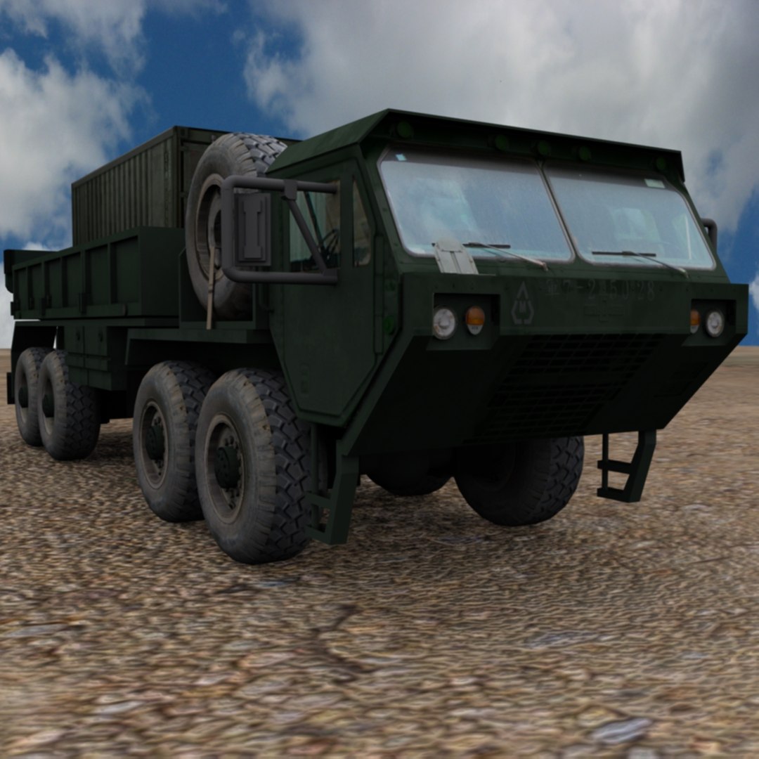 Truck Hemtt M977 3d Max