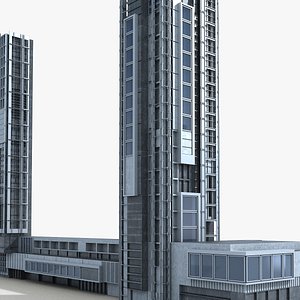 Future Building 037 3D model