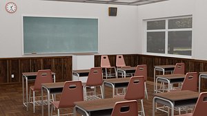 3D model Class Room