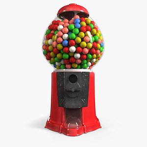 gumball machine 3d model