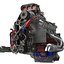 Car Engine with Blower