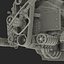 Car Engine with Blower