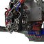 Car Engine with Blower