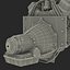 Car Engine with Blower