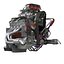 Car Engine with Blower