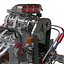 Car Engine with Blower