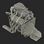 Car Engine with Blower