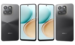3D model Honor 400 Smart 4G Black