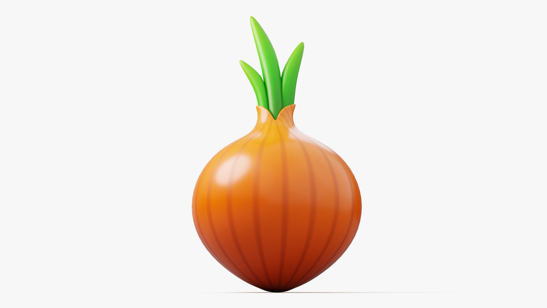Stylized Onion 3D Model - TurboSquid 2400814