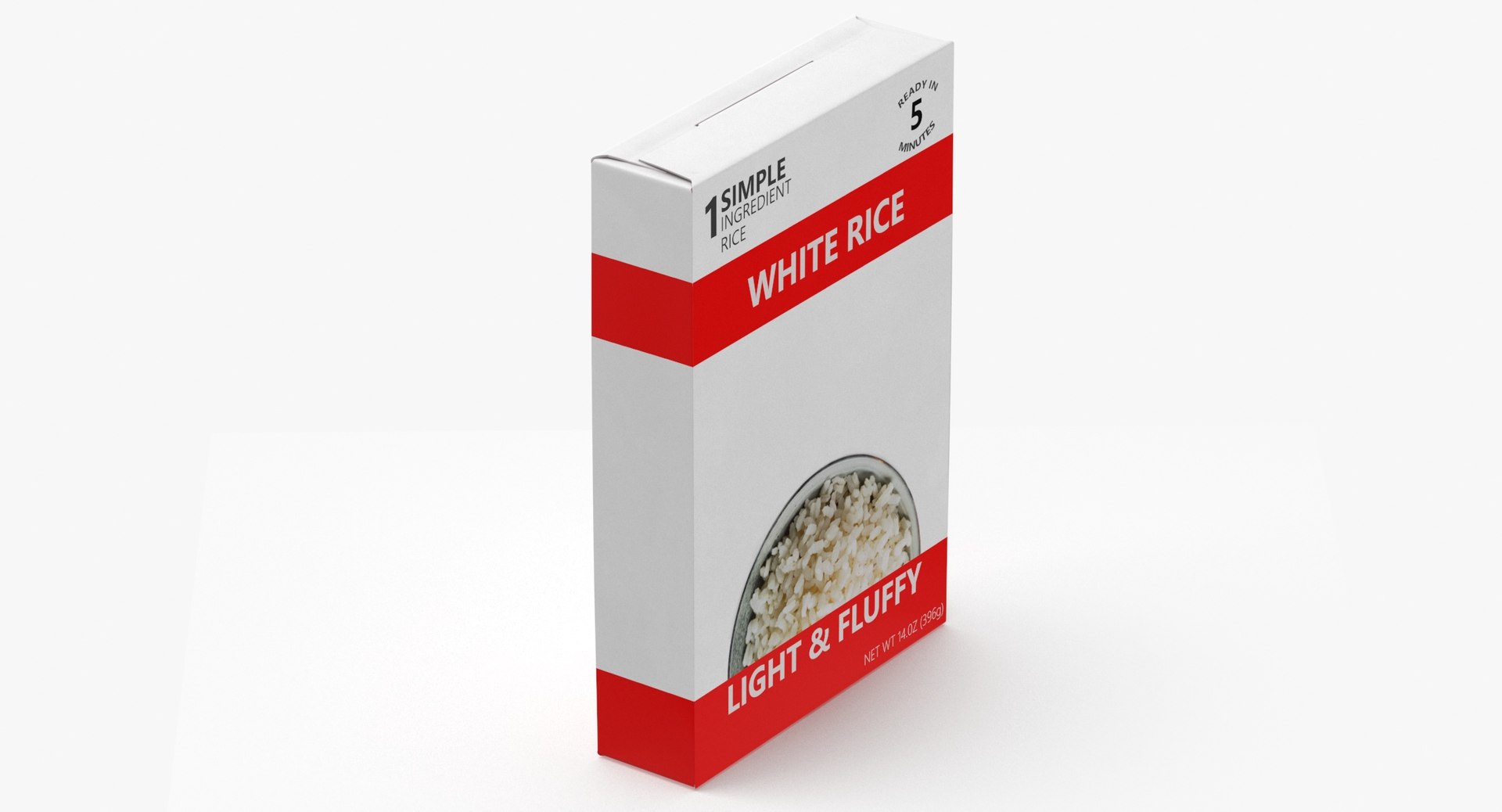 3D Boxed Instant Rice Blank And Generic Label Model - TurboSquid 1995318
