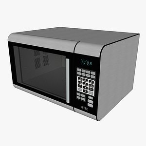 microwave oven 3d model