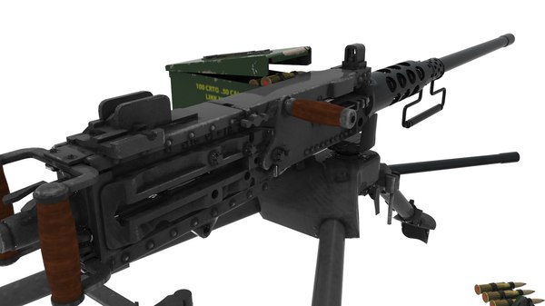 3d model m-2 50cal