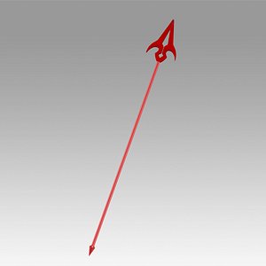 Touhou Project Vampire Remilia Scarlet Spear Cosplay Weapon Prop