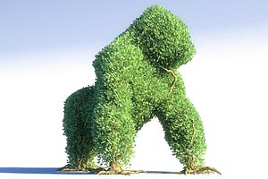 gorilla tree 3D model
