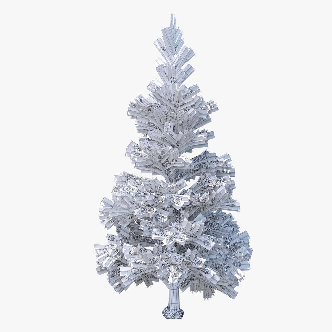 3D conifer snow covered pack - TurboSquid 1389966